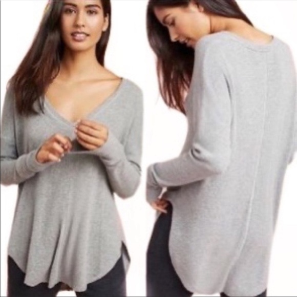 ANTHROPOLOGIE SATURDAY SUNDAY WAFFLE WEAVE LIGHTWEIGHT THERMAL - Picture 1 of 8